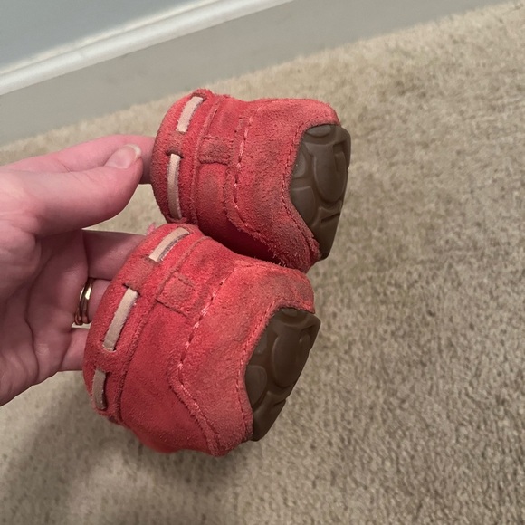 UGG Pink Suede Moccasins - Picture 17 of 17